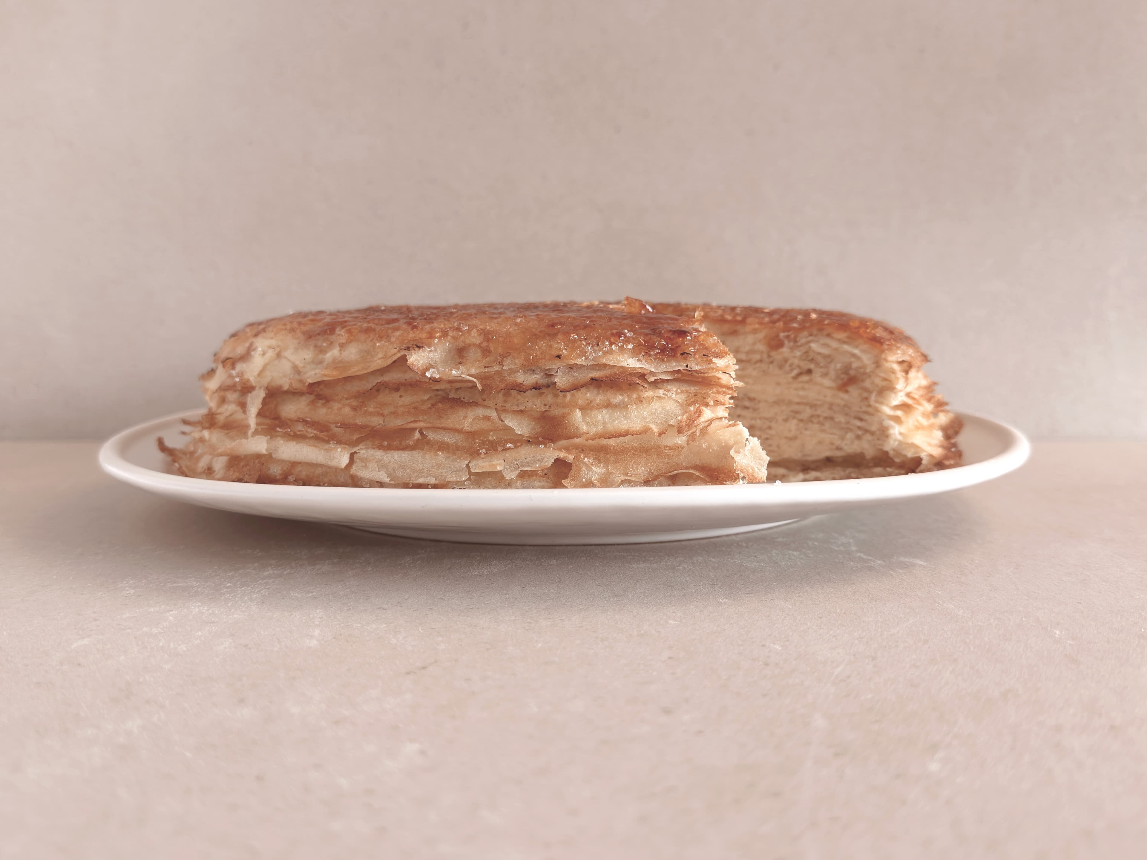 Crème Brûlée Mille-Crêpe