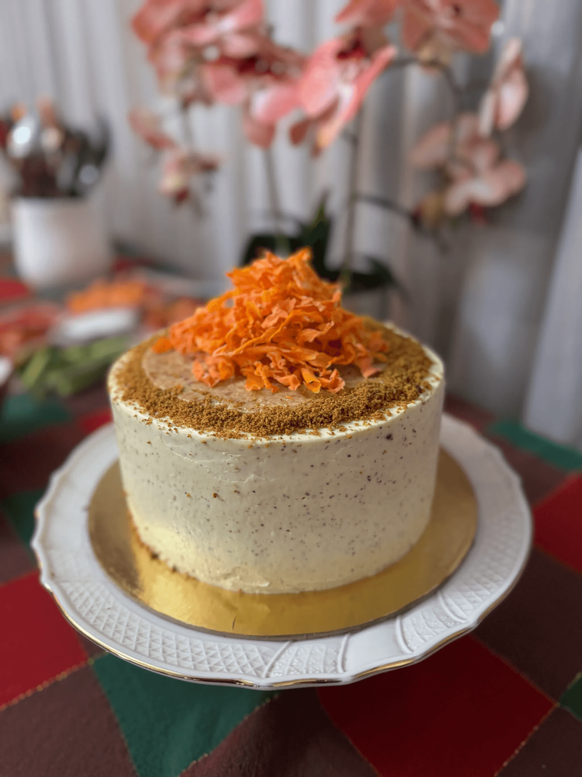 Brown Butter Carrot & Pecan Cake