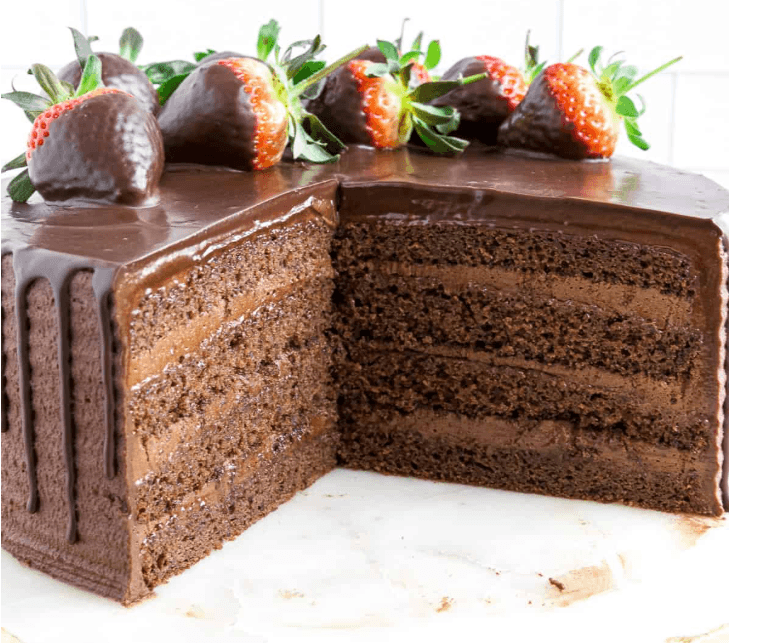 Triple Chocolate Cake