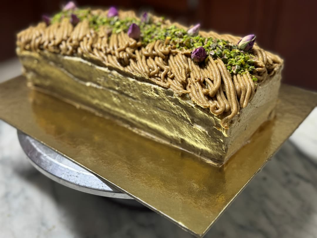 Mont Blanc Date Cake Image 1