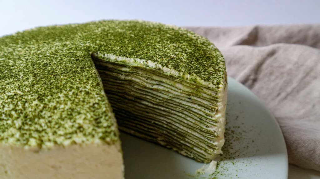 Matcha Mille Crêpe