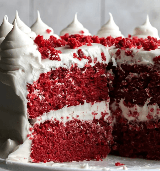 Original Southern Red Velvet Cake