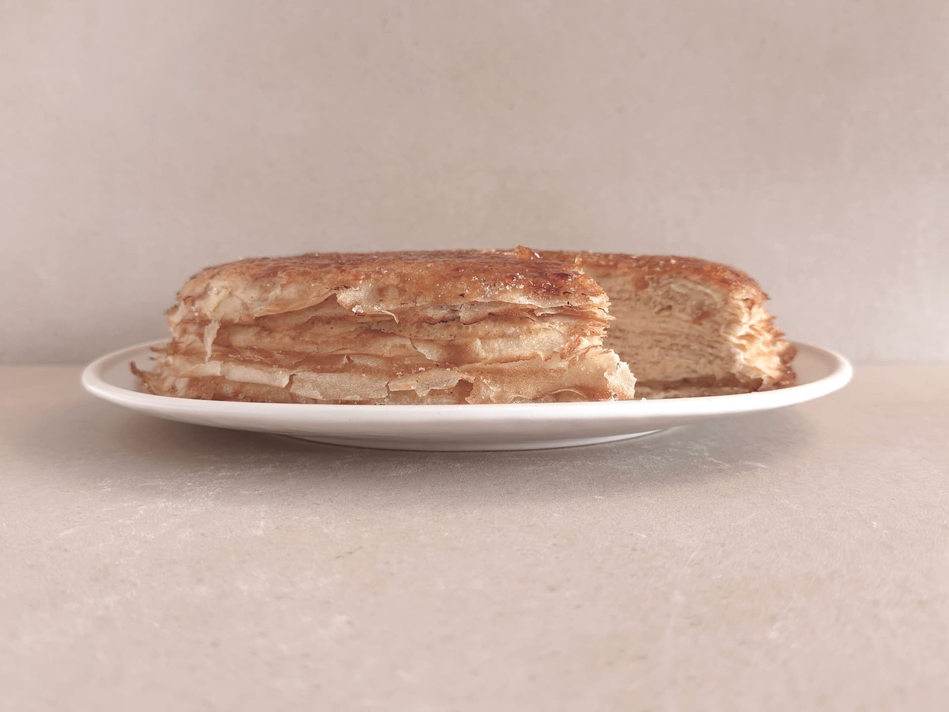 Crème Brûlée Mille Crêpe