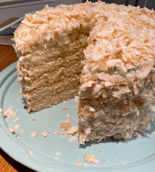 Coconut Passion Fruit Dream Cake