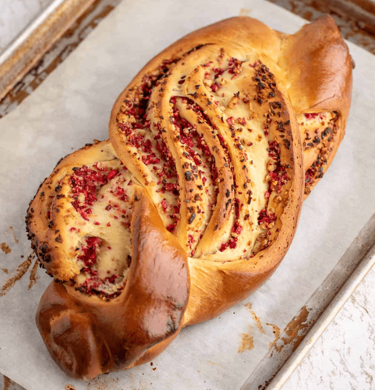 Cranberry Pecan Babka